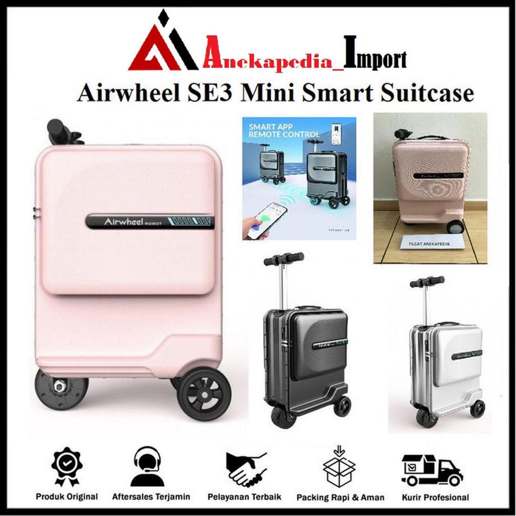 Koper Smart Suitcase Riding Luggage 20inch - Koper Mini Koper Elektrik Skuter - Airwheel SE3 Mini Sm