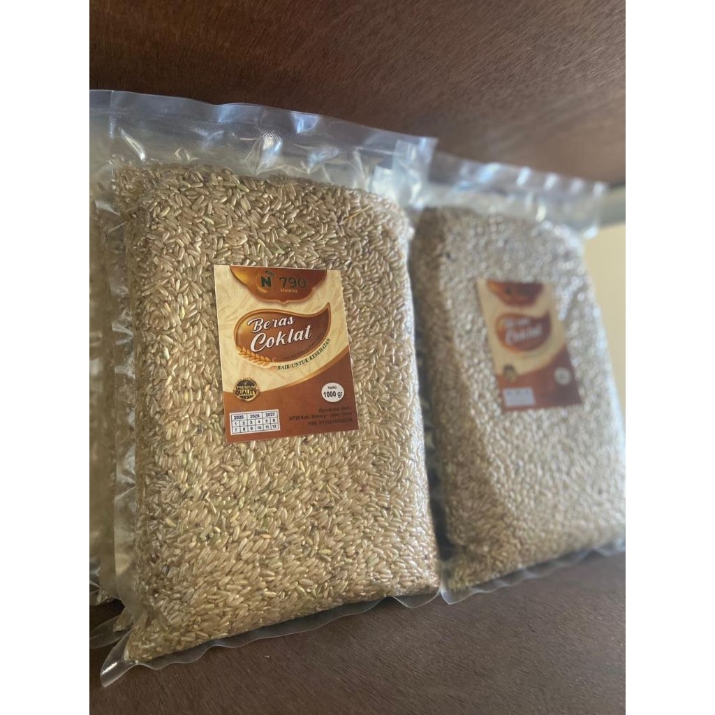 Beras Coklat N790 | Sumber Vitamin B alami | Beras Pecah Kulit