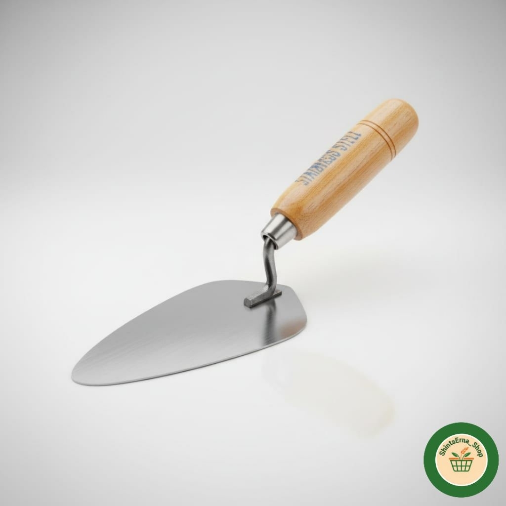 Cetok Cor / Cetok Bangunan Baja Kuat – Cetok Aduk Semen & Pasir – Alat Tukang Anti Karat