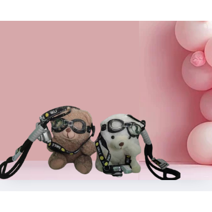 Gantungan Tas Beruang Kameramen - Si Lucu yang Siap Mendampingi Setiap Petualanganmu Gantungan tas, 