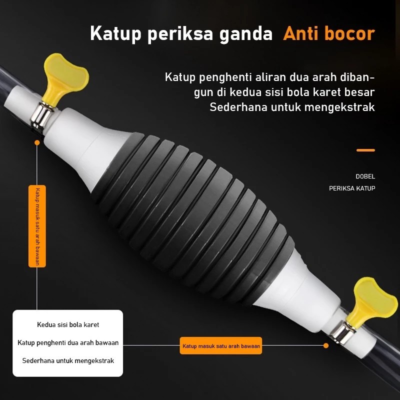 Pompa Bensin Manual Alat Sedot Bensin / Transfer Pump Alat / Pompa Tangan Penyedot Bensin / Sedot