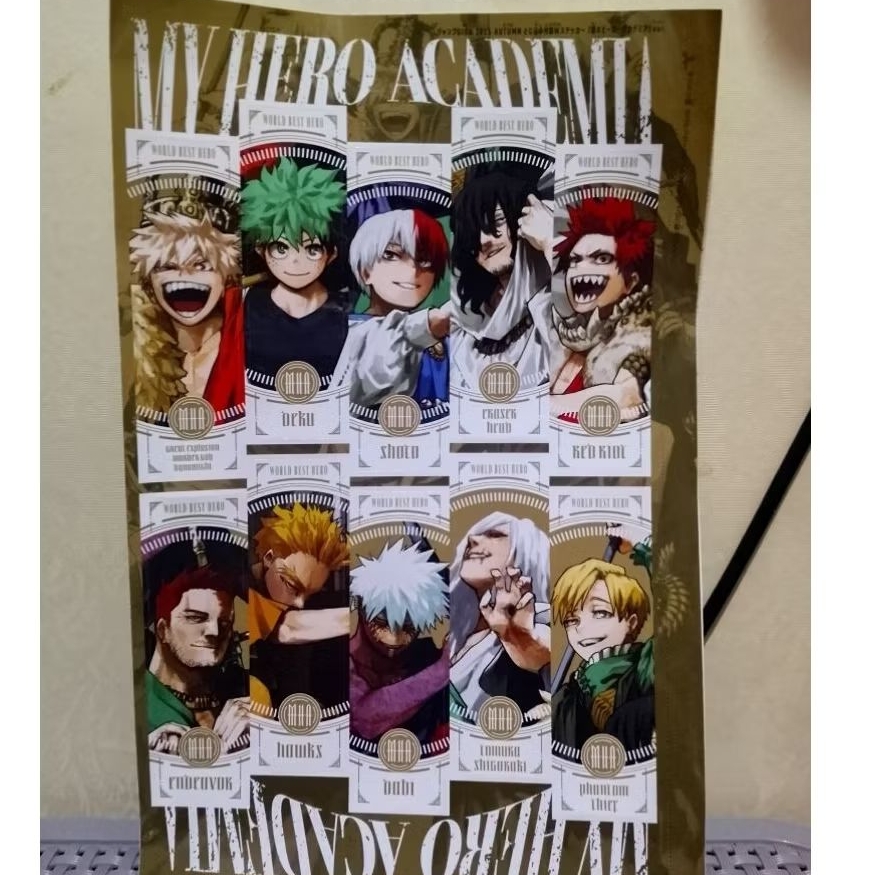 Jump GIGA 2025 AUTUMN My Hero Academia Stiker