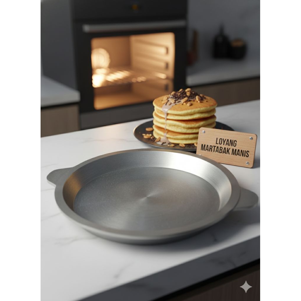 LOYANG JAYA 16×18×1CM SPESIAL LOYANG MARTABAK MANIS BAHAN BAJA PREMIUM DIJAMIN AWET DAN TAHAN PANASN