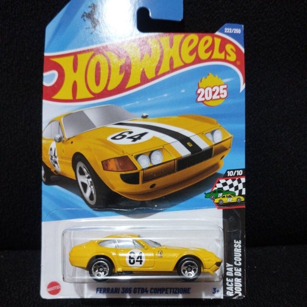 Hot wheels Ferrari 365 Kuning