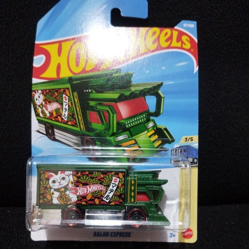 Hot wheels Raijin Express