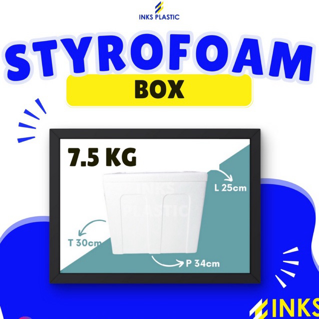 STEROFOAM BOX 7,5 KG STYROFOAM BOX GABUS 7.5 KG