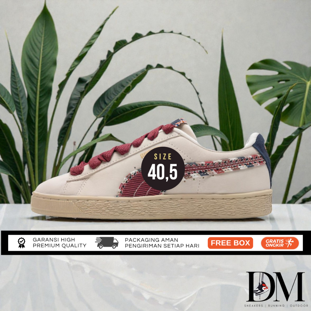 SEPATU SNEAKERS PUMA ZB SUEEDEE LEATHER SIZE 40,5 BNIB HIGH PREMIUM QUALITY TERMURAH DI SHOPEE