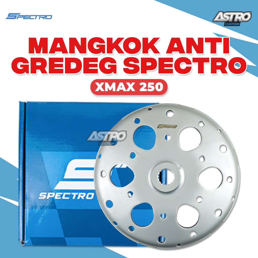 Mangkok Kampas Ganda XMAX 250 cc Astro Custom Paket Upgrade CVT Roller Per CVT Pulley Rumah Roller