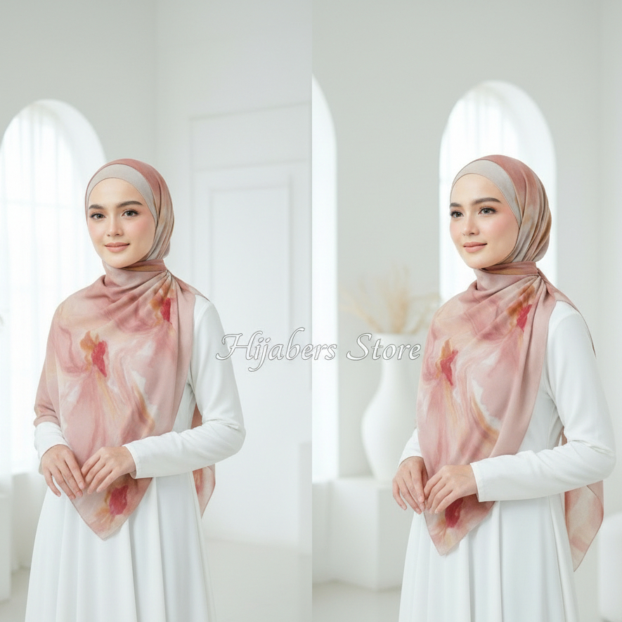 Pashmina Printing Sublime Hijab Jilbab Motif Ceruty Babydoll