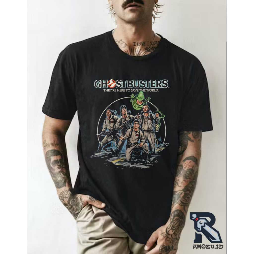 kaos t-shirt raozu ghost buster