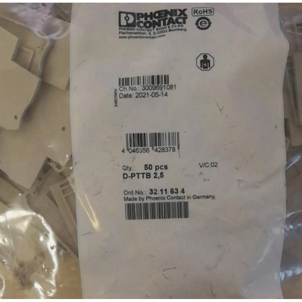 Phoenix Contact D-PTTB 2.5 Terminal Block Phoenix Contact D-PTTB 2.5 Terminal Block