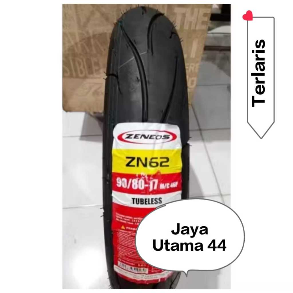 Ban Motor Zeneos ZN62 90/80-17 ( ZN 62 ) ( Tubeless ) / Ban Zeneos ZN62 Ring 17 Ban Motor Zeneos ZN6