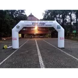 Gapura Balon Gate Start Finish Ukuran 4 x 6 Meter Bahan Kuat Awet