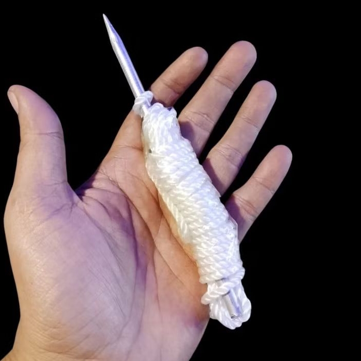 kendat ikan, cantolan tusuk ikan aluminium