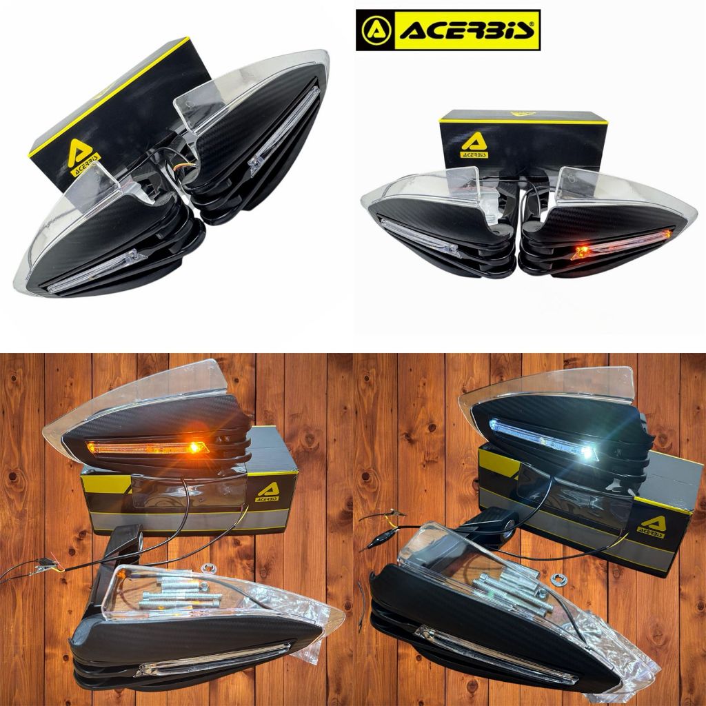HANDGUARD PELINDUNG TANGAN ACERBIS PLUS LAMPU ADV150 NMAX KLX CRF AEROX DLL
