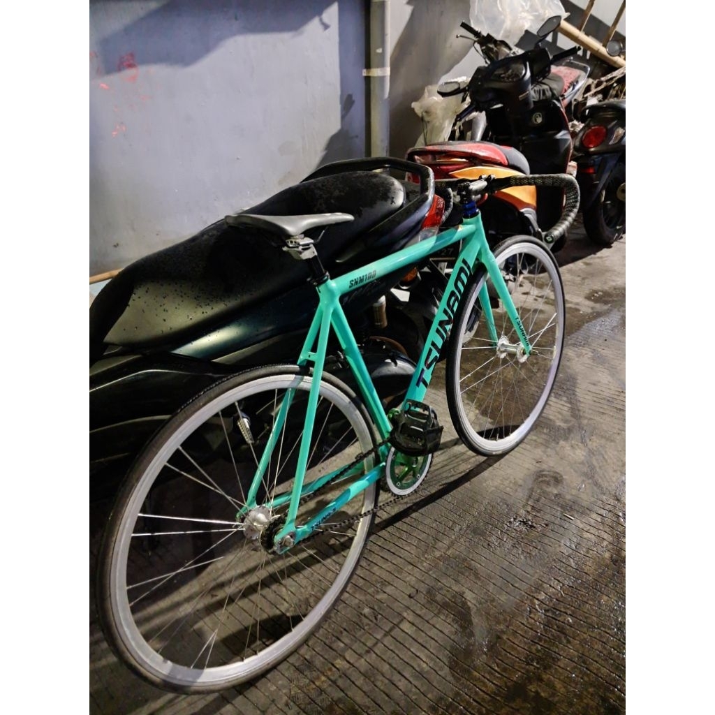 wheelset 3cm alloy copotan soloist cog 17t jari jari stenles steel ( anti karat)