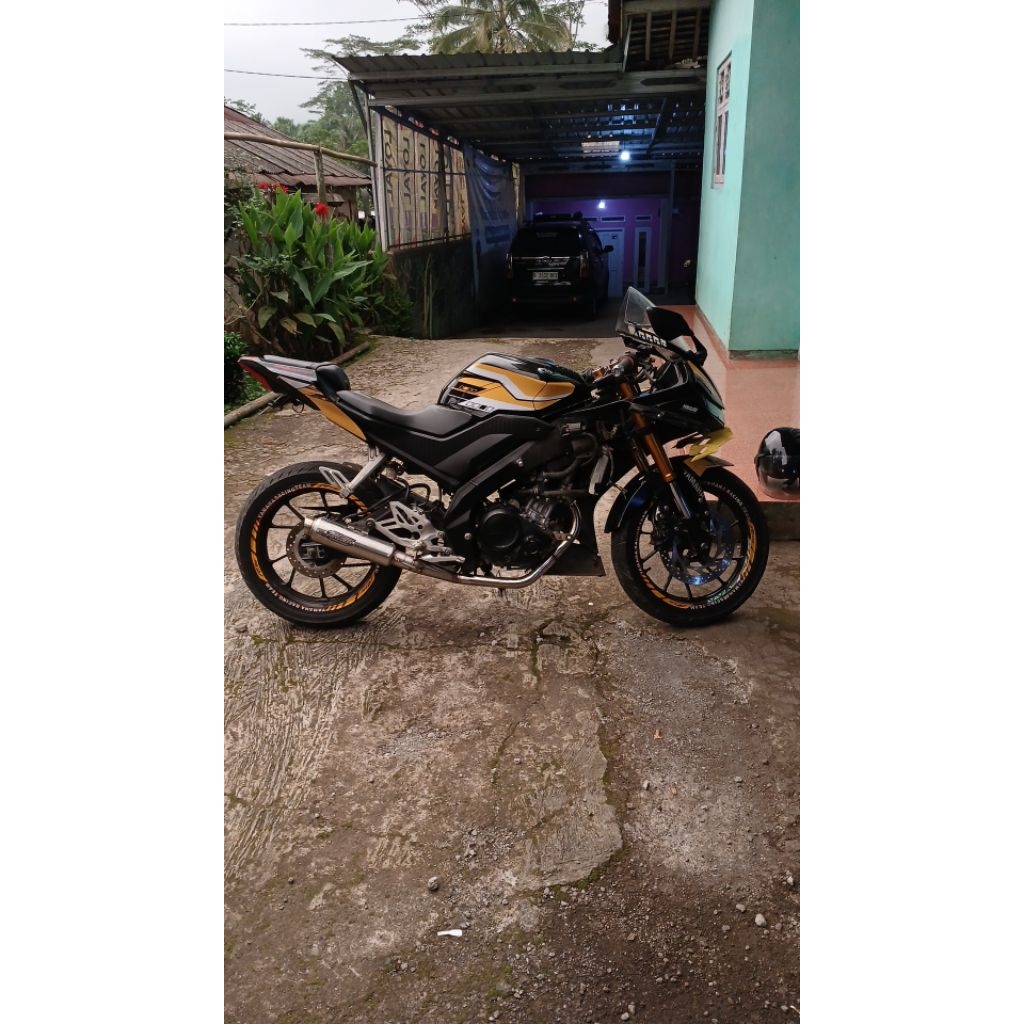 KNALPOT  RACING R15V3 STEP STANDAR