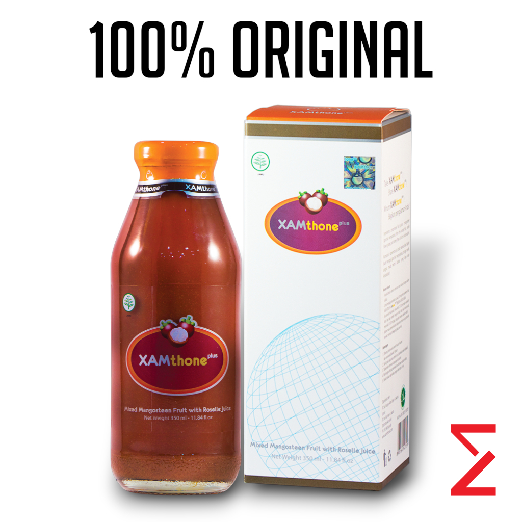 Xamthone Plus Madu Asli 100% ORIGINAL Jus Sari Kulit Manggis Jus Xamthon 350 Ml Termurah