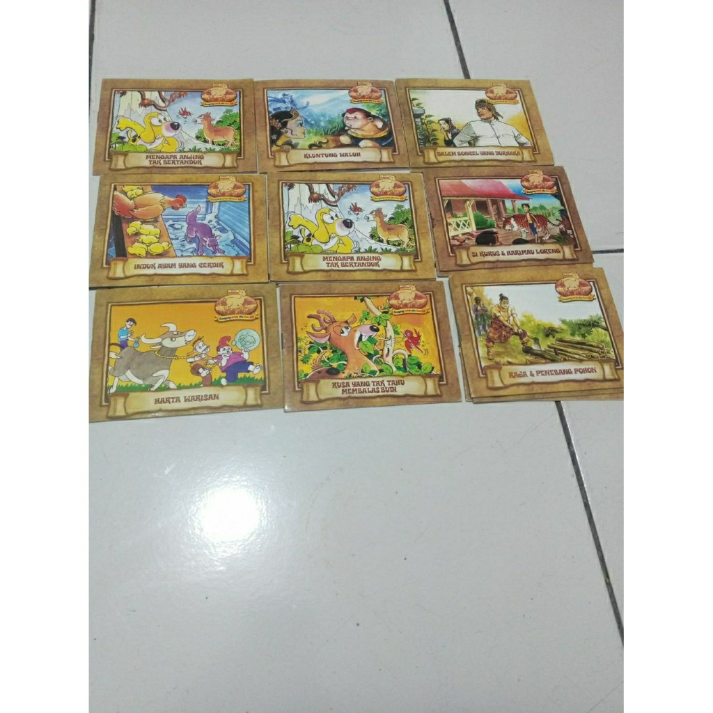 Buku bacaan anak anak jadul cerita dancow