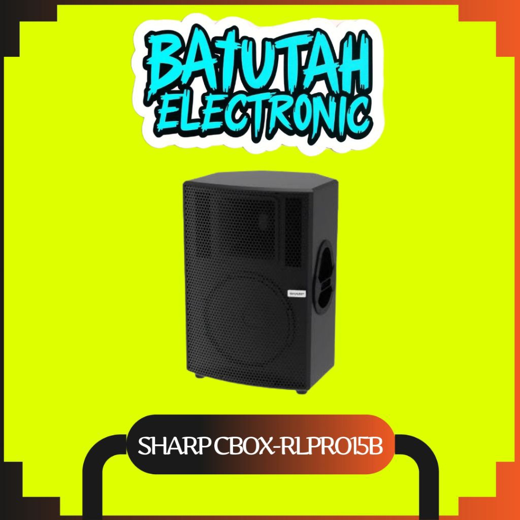 SHARP ACTIVE SPEAKER - CBOX-RLPRO15B
