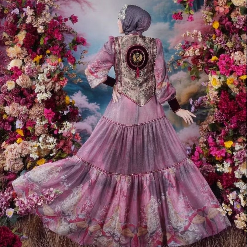 LINA SUKIJO QUIN ROSE SERIES 3 IN 1 + Cover Dress