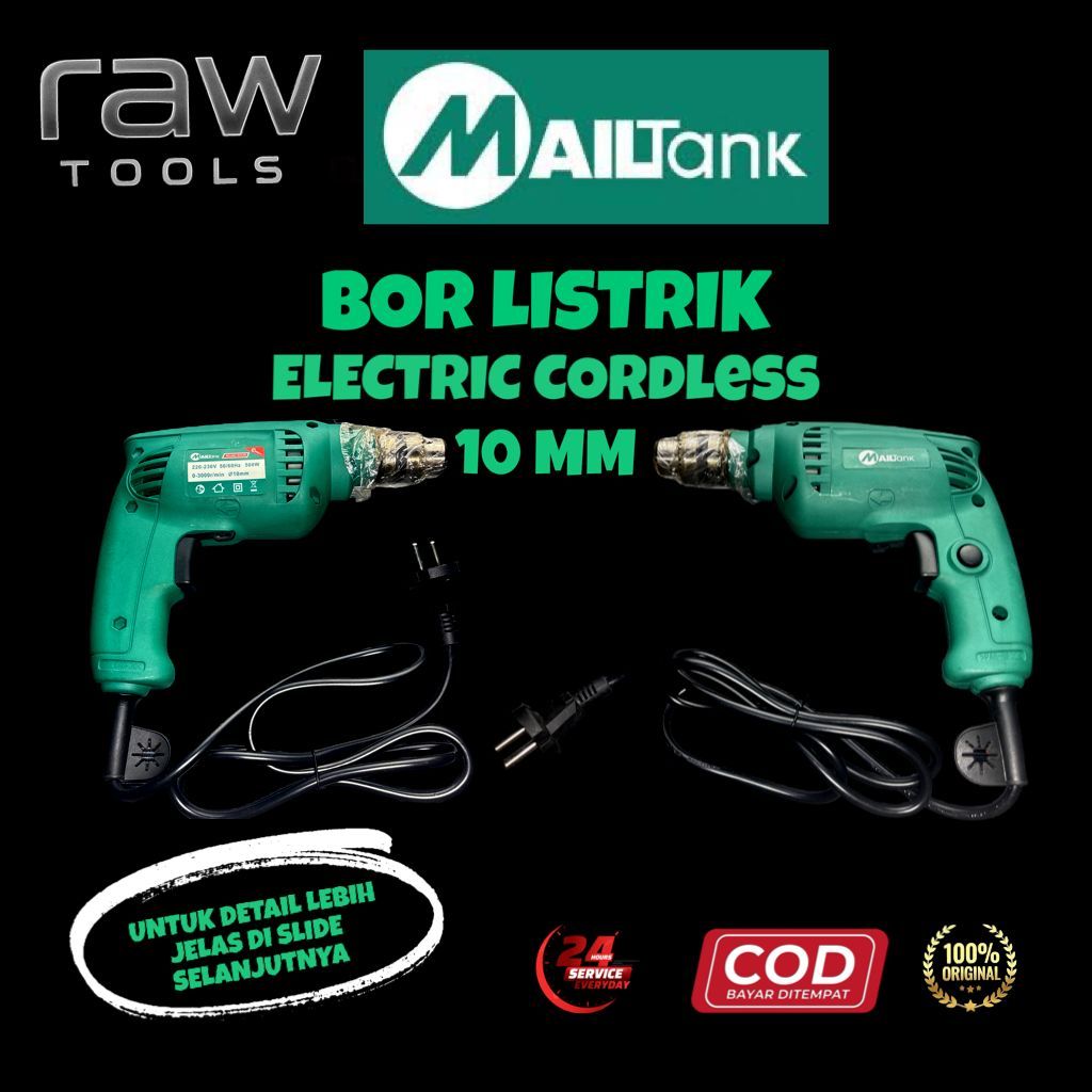 MESIN BOR TANGAN | BOR BESI | BOR KAYU | BOR BETON | BOR 10MM | ELECTRIC CORDLESS | BOR LISTRIK | PE