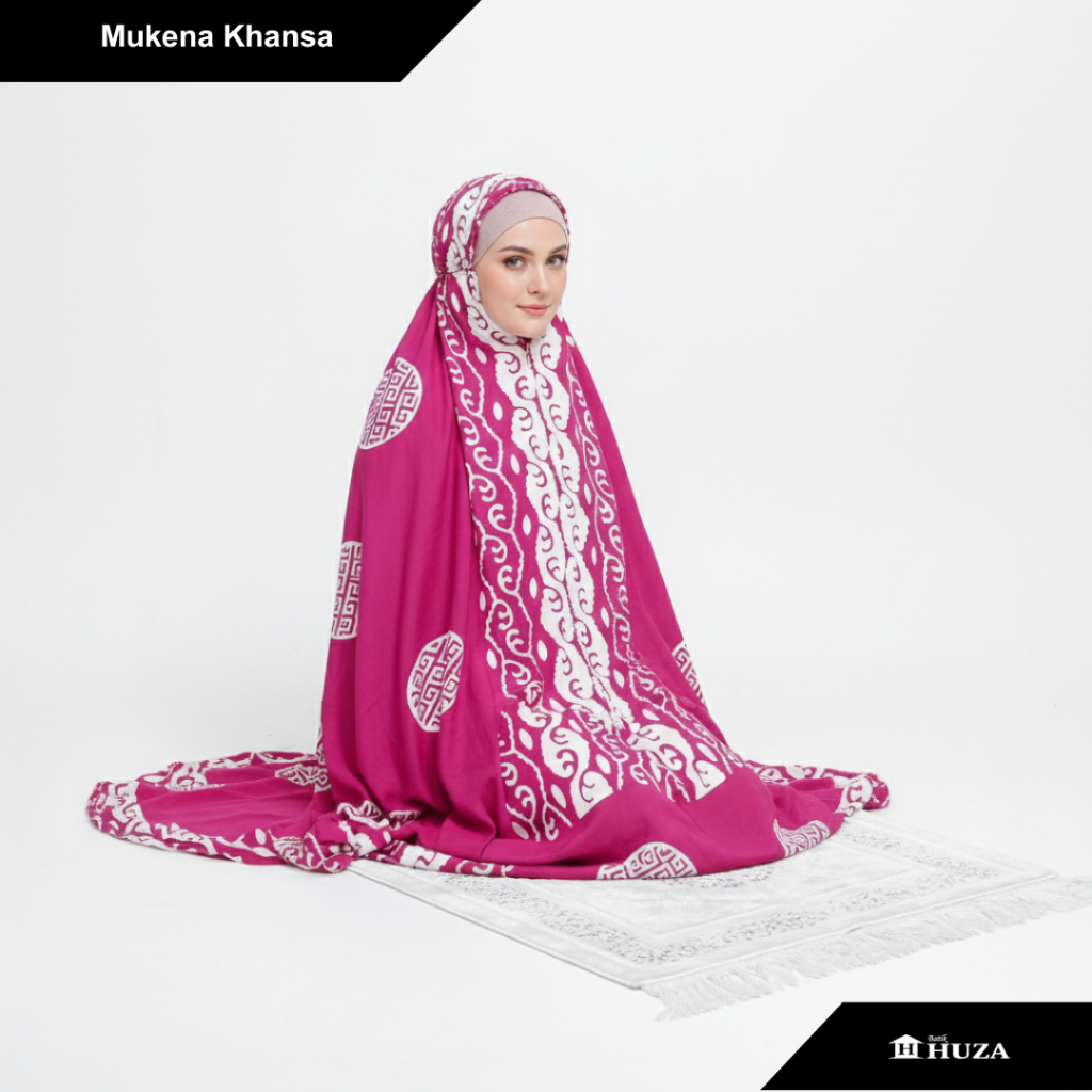 Batik Huza Mukena Batik Mukena Dewasa Mukena Rayon Mukena Khansa