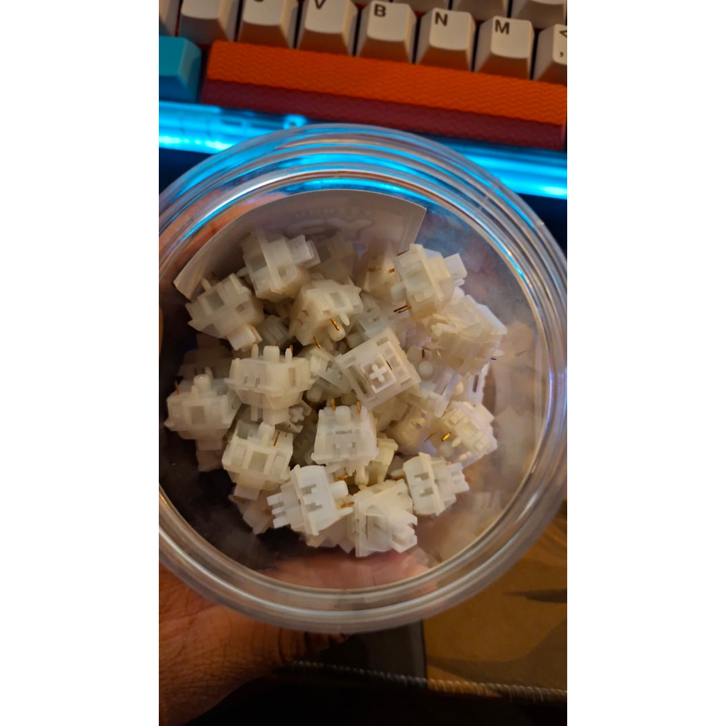 66pcs MKID Merpati Second Hand Mechanical Keyboard Switch