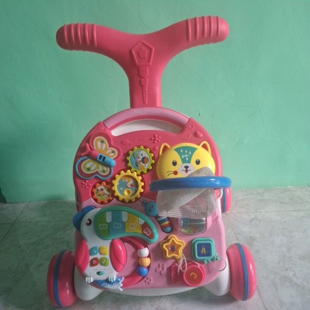 Sugar Baby Baby Push Walker 5 IN 1 PRELOVED