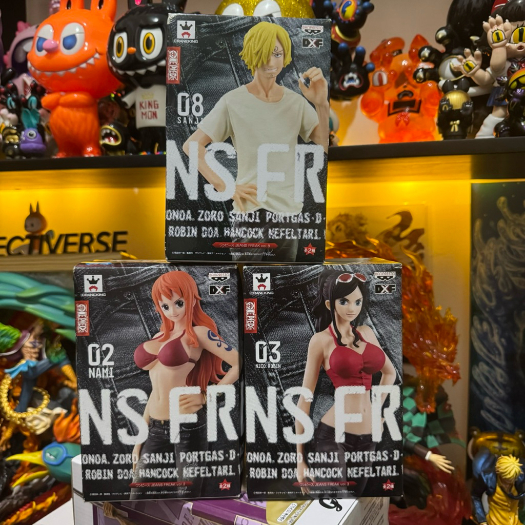 One Piece Jean Freak Nami,Robin,Sanji K9