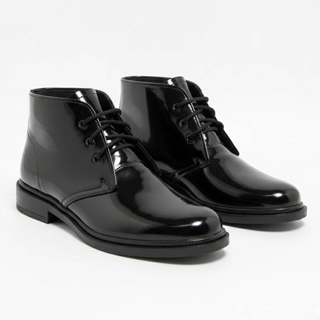 Sepatu Pantofel Pria Tinggi - Sepatu Pantofel PDH - Sepatu Kerja Pria