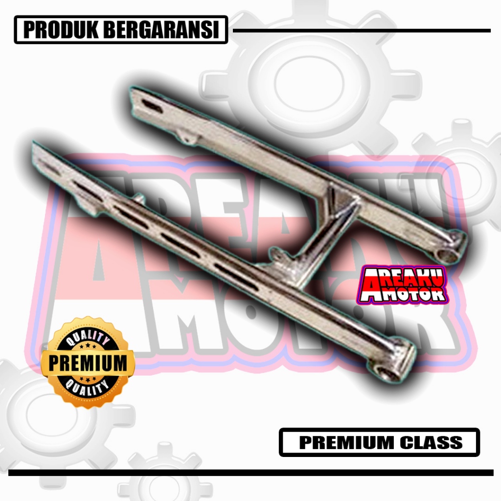 Swing Arem Tirev RACING Arm Tiger Revo Finishing Krom Crom Bahan Pipa Plat Tebal model racing