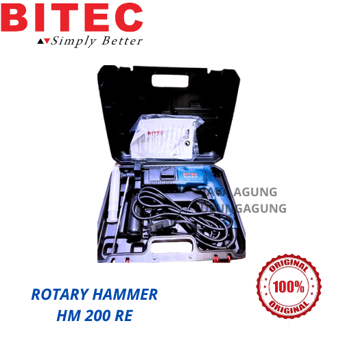BITEC ROTARY HAMMER HM 200 RE / BITEC MESIN BOR TEMBOK BETON HM 200 RE