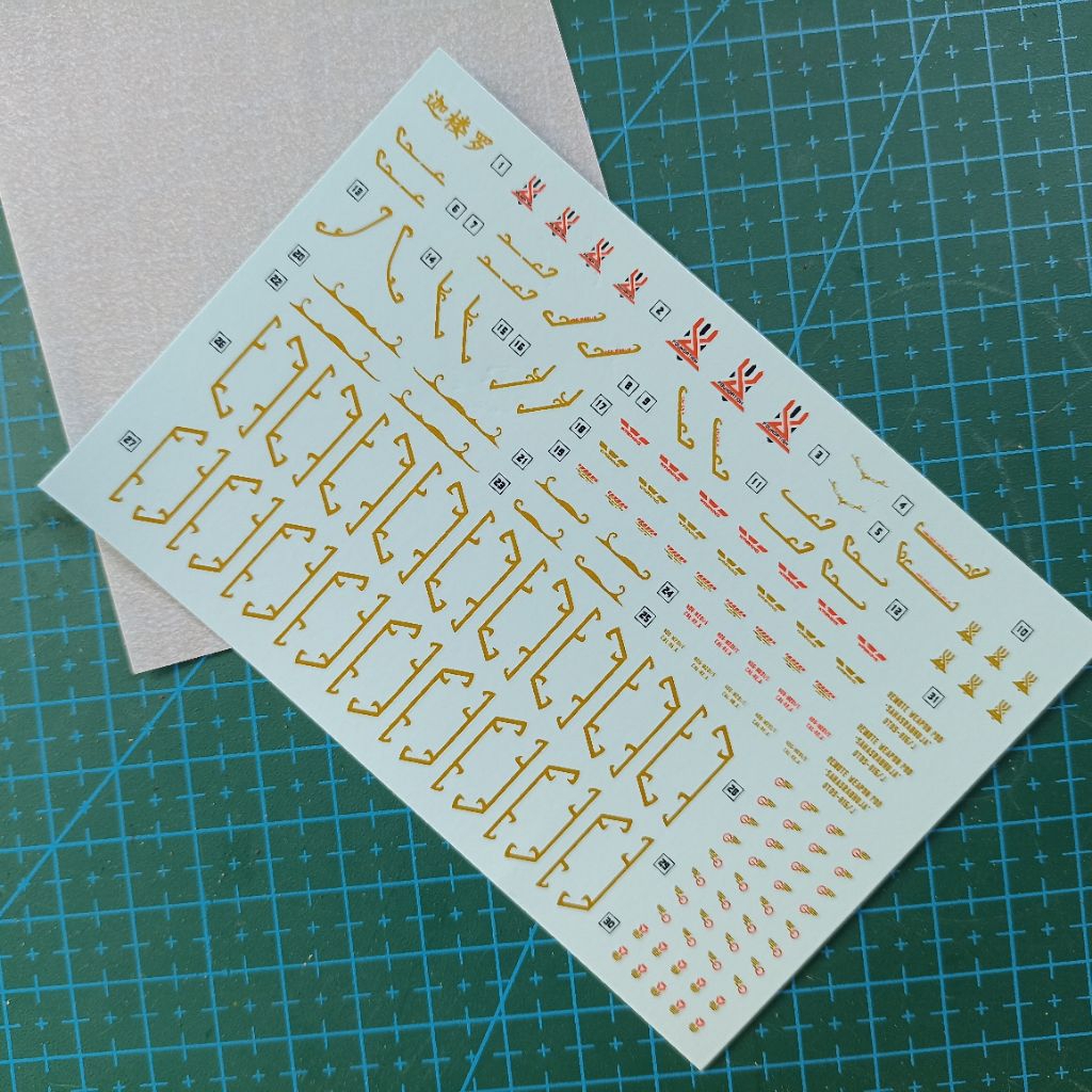 water decal hg 1/144 cal-re.a black knight