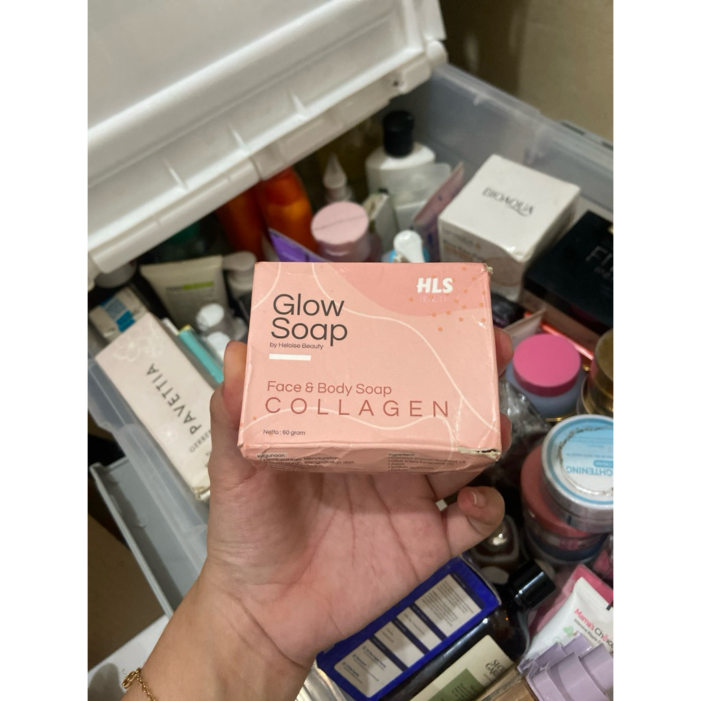 Glow Soap Collagen Heloise Beauty(BACA DESKRIPSI)