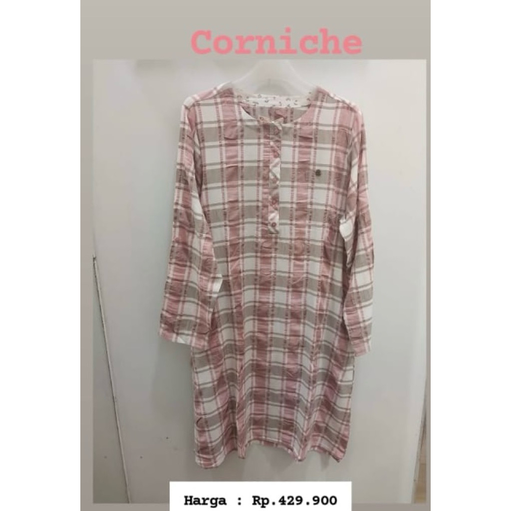 tunik kemeja wanita corniche
