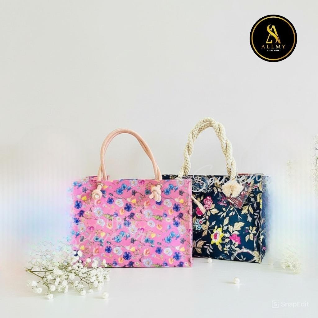 TAS WANITA / TAS MICROSATIN MOTIF