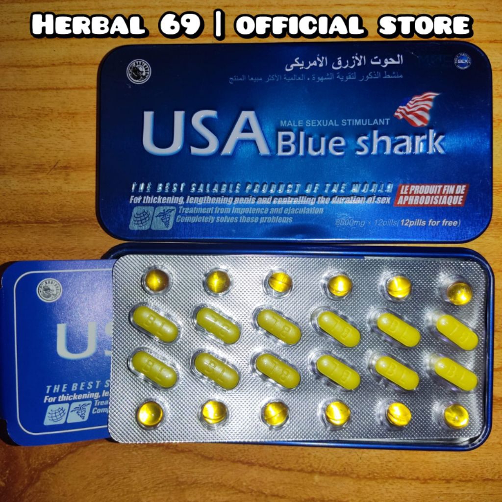 ASLI ORIGINAL BLUE SHARK USA ASLI IMPORT OBAT_KUAT