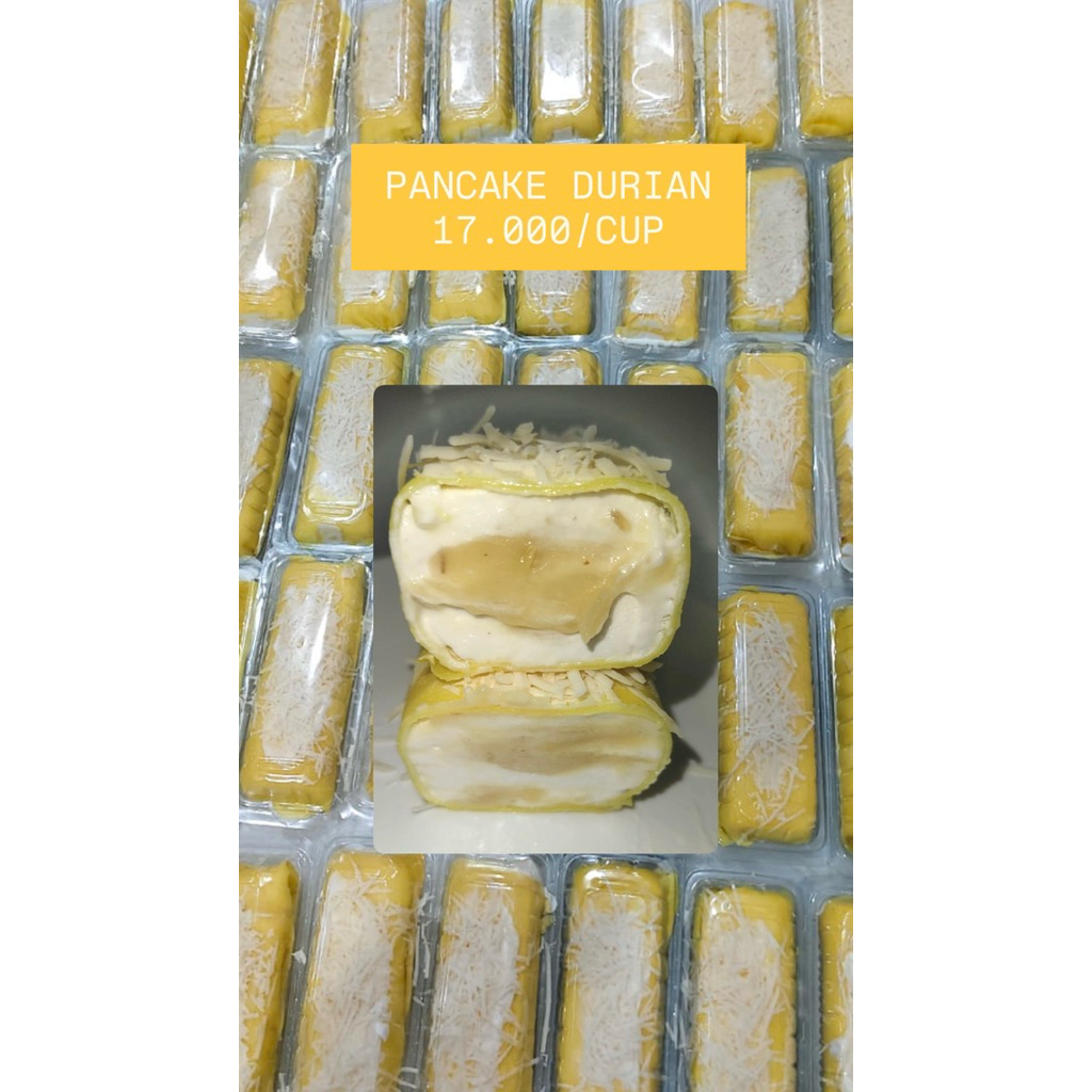 Pancake Durian & Mangga