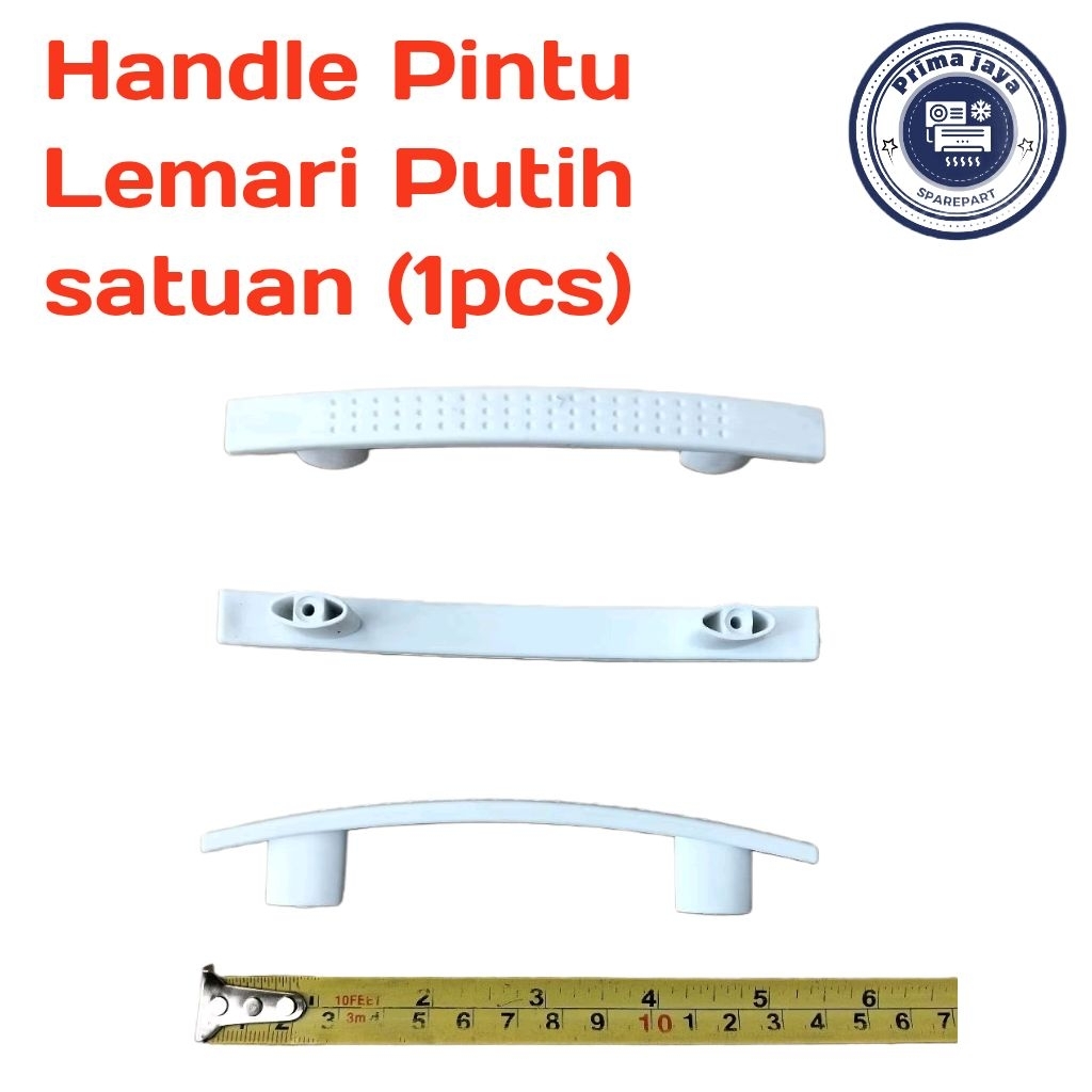 Handle pintu lemari laci Hendel laci dan pintu lemari Putih 1pcs