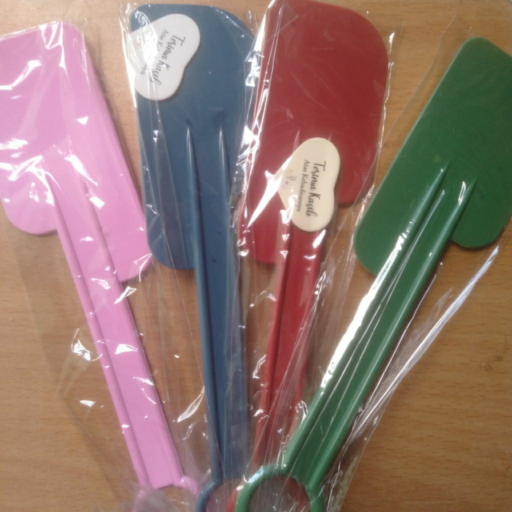 NEW Spatula plastik sendok cabe varian warna - Sendok cabe Souvenir