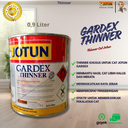 Pengencer Cat Gardex Jotun - Jotun Gardex Thinner | Kemasan 0,9L