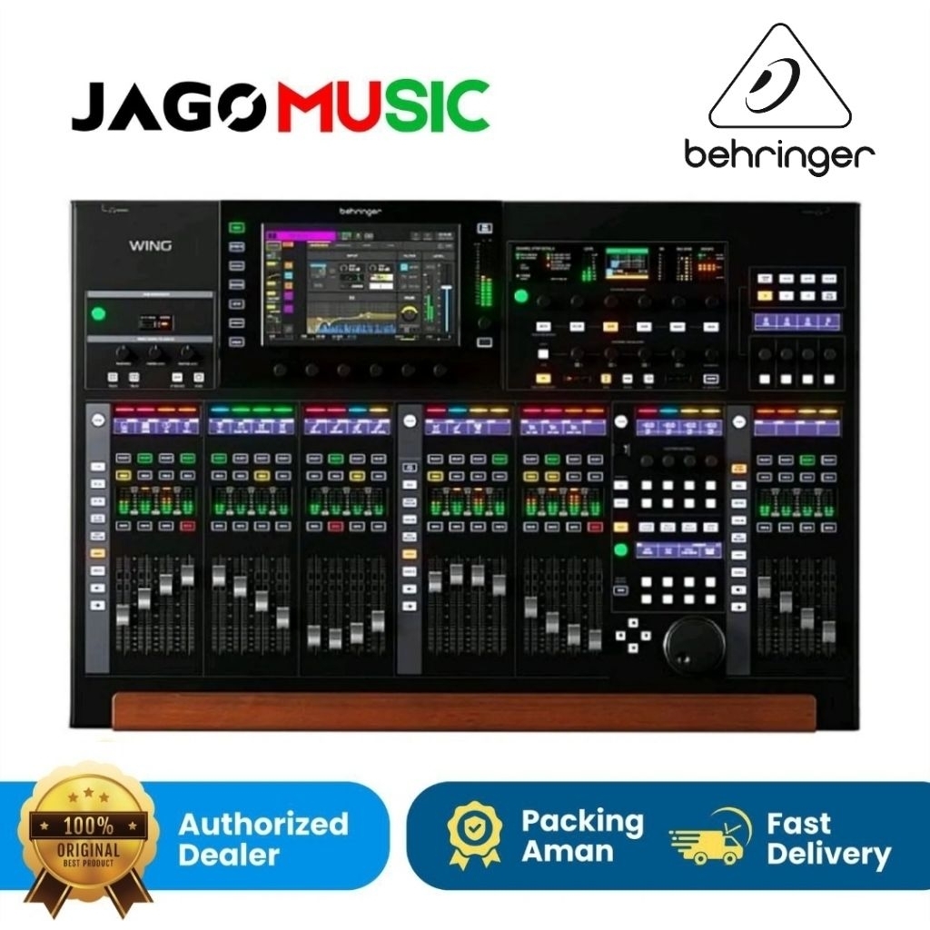 Behringer WING 48 Channel Digital Mixer Behringer Wing 48 with 24 Fader Control Surface and 10 Inch 