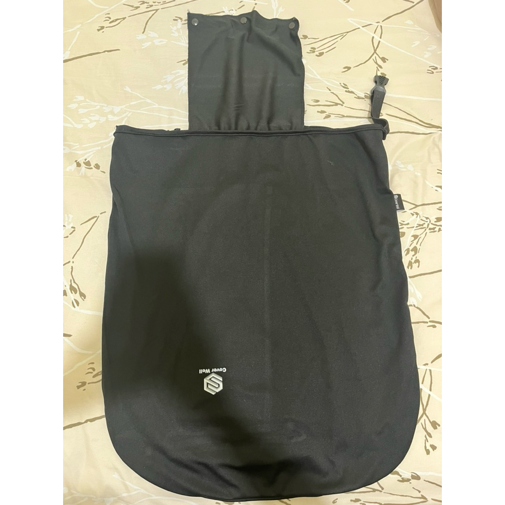Cover koper / sarung koper hitam 20 inch
