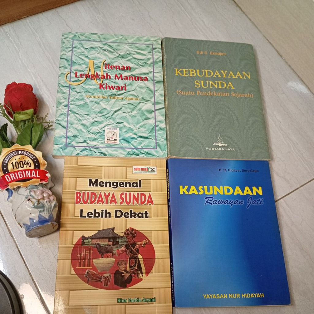 Buku Budaya sunda Kebudayaan sunda Original Bekas