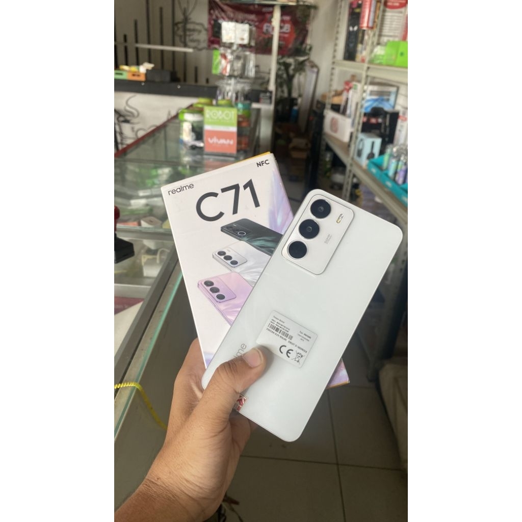 Realme C71 NFC 4/128 6/128 Hp Second Fullset Garansi