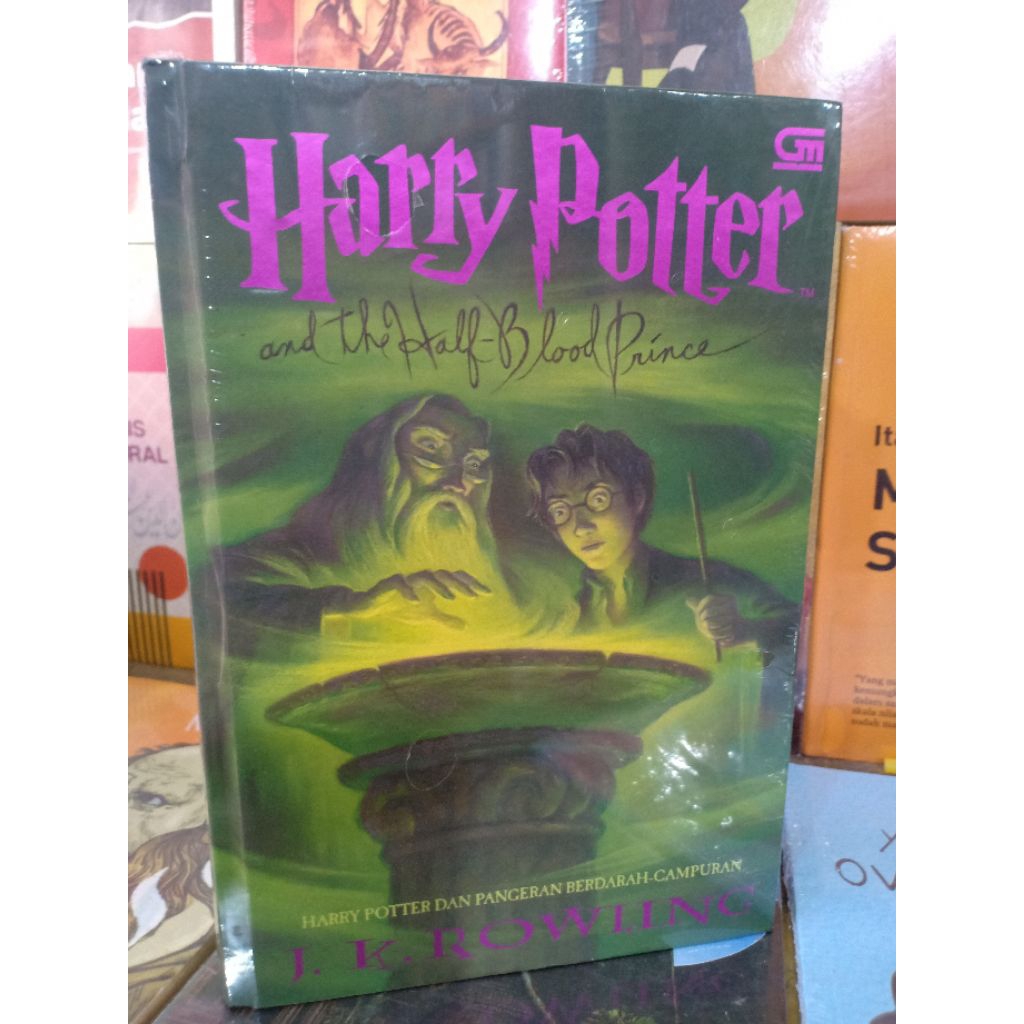Novel Original HARRY POTTER Jld 6 ( hard cover )