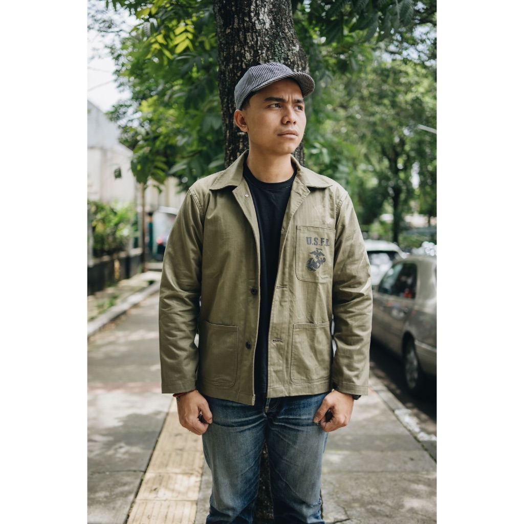 FIREBIRD MFG. - USFB P-41 UNIFORM JACKET - HBT 10 OZ