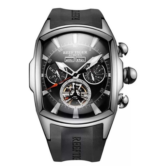 Jam Tangan Reef Tiger Aurora Tank 2 Black