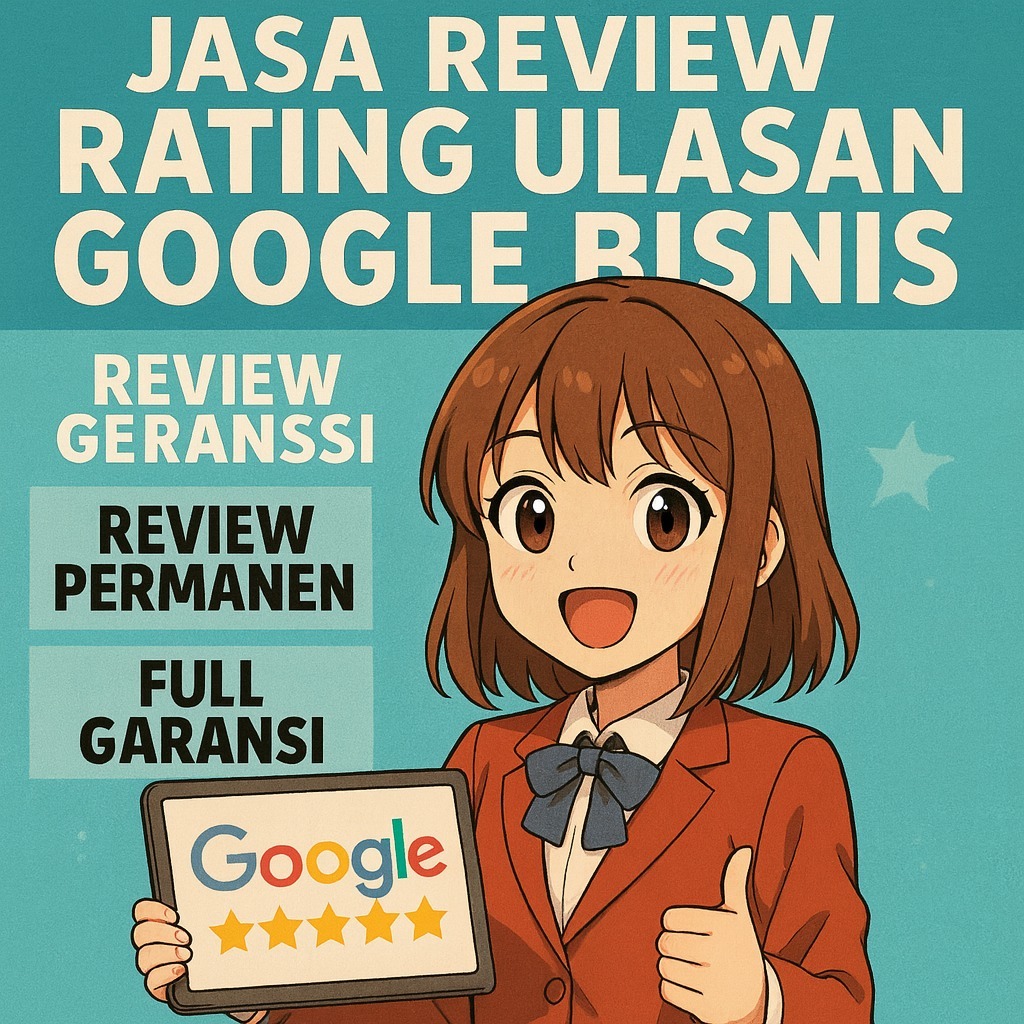jasa review akun google map bisnis real human dan permanen